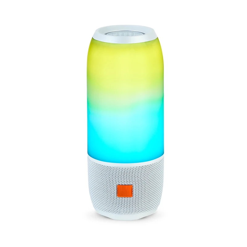 

2019 hot 2.0 wireless waterproof bluetooth led light subwoofer speaker