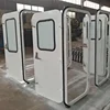 Aluminium weathertight quick acting boat door