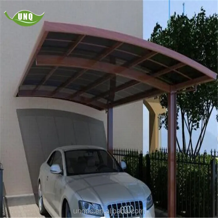Low Prices Pre Fab Solar Steel Car Aluminum Carport Design Canopy