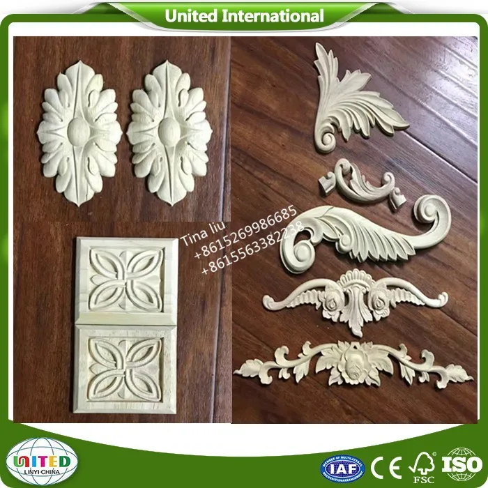 Hand Made Decorative Wood Appliques And Onlays for Furniture