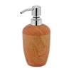 Wholesale Fancy Spray Foam Woman Body Shape Perfume Wooden Bottle Shampoo Zeep Glass Dispenser Bottle For Cleaning