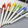 Customized logo Medium Point Retractable Oil-Based Smooth Flowing ballpoint pen with logo