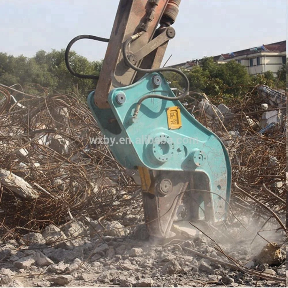 
hydraulic shears crusher pulverizer for all excavators attachments made in china 