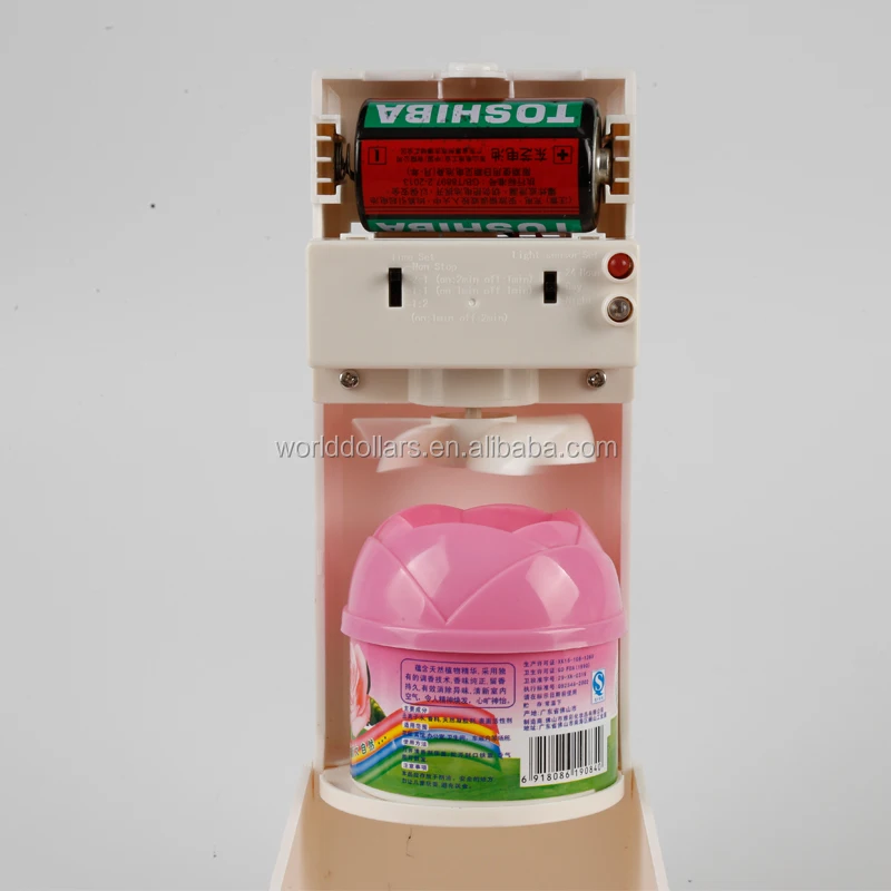 Solid Fan Type Electric Air Fresheners Dispensers Automatic Perfume