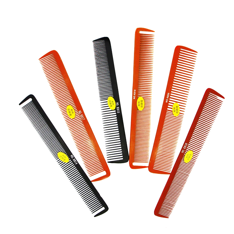

Masterlee Brand Professional Barber Hair Comb anti-static Bakelite comb For Salon, Black and yellow