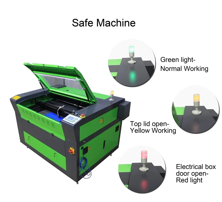 co2 100w laser cutter cnc laser cutting machine reci