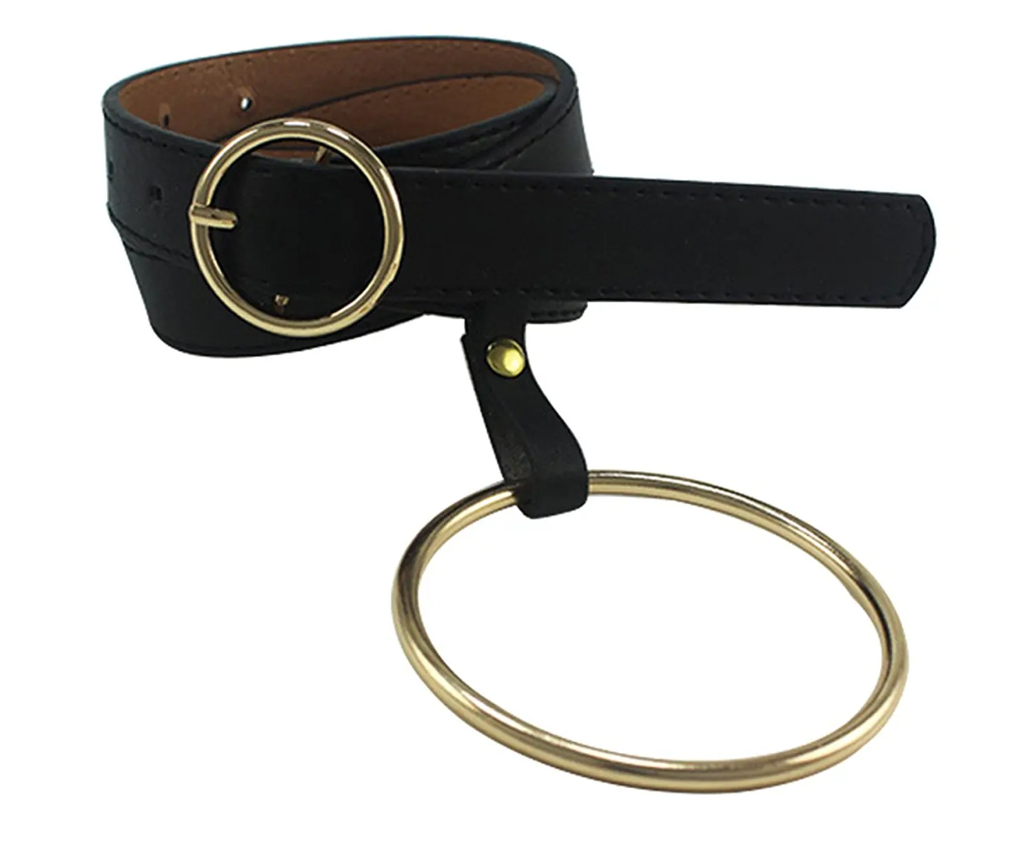 Ya Jin Fashion Velvet Pin Buckle Designer Dress Belts with Ring for Women Girls