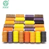 multicolor 300d/16 1mm, 16s polyester braid waxed thread for shoe sewing