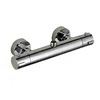 Artistic Brass Cartridge Mixing Valve Bathroom Water Bath Faucet Taps Thermostatic Shower Mixer