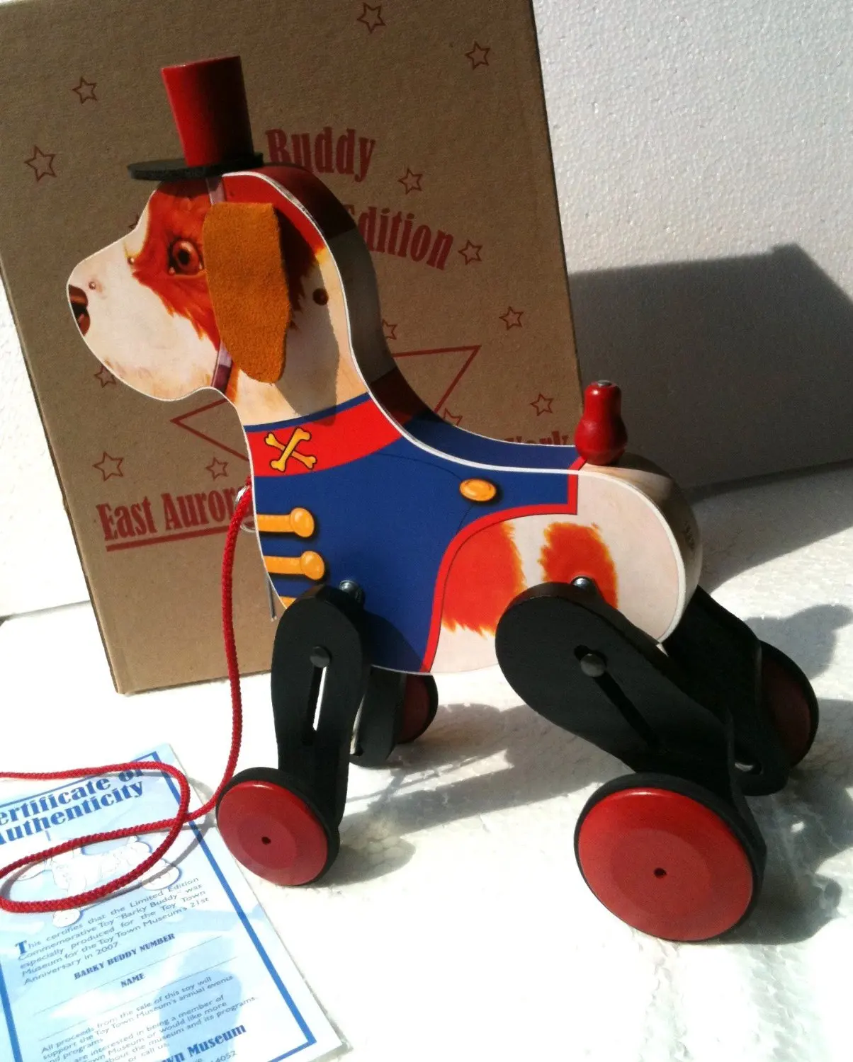 fisher price pull toy dog