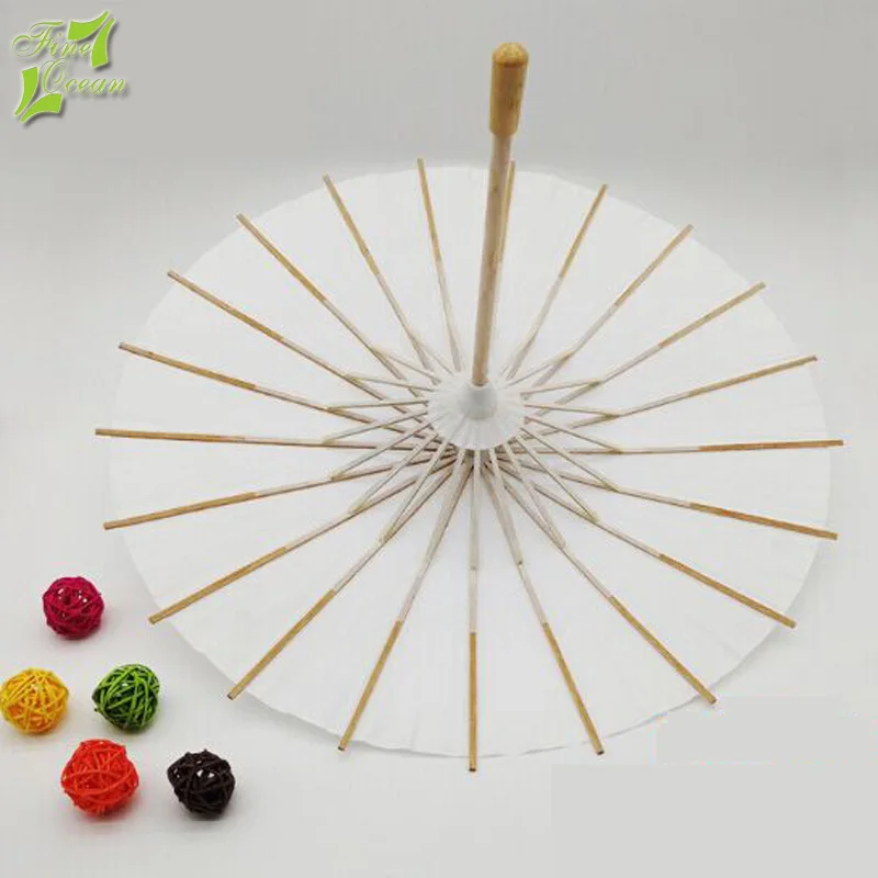 

Fine Ocean Japonaise Ombrelle White Handmade Craft Cheap Paper Made Umbrella, As request