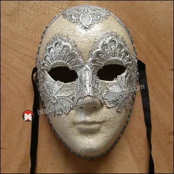 Handprint Cool Lace Masks Venetian Larva Full Face Masks Mardi