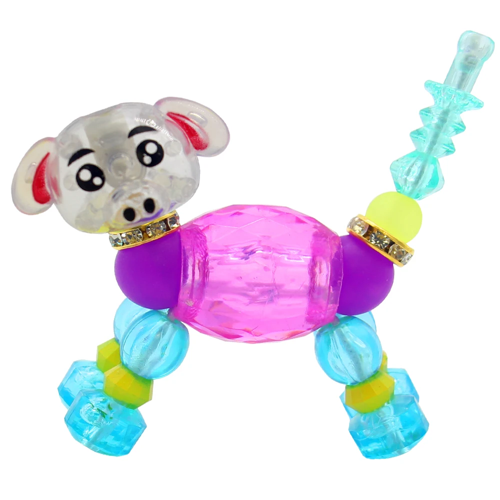 

2018 hotsale children's bracelet toy surprise twist pet magic animal distortion toy bracelet, N/a