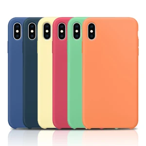Silicone Phone Case iPhone 5S 6S 7 8 X XR Max