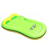 supper market hot sale summer customized logo green air water floating mattress pvc inflatable pool flip flops