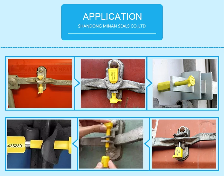 MA-BS9010  QR code  co<em></em>ntainer  bolt seal  for customs