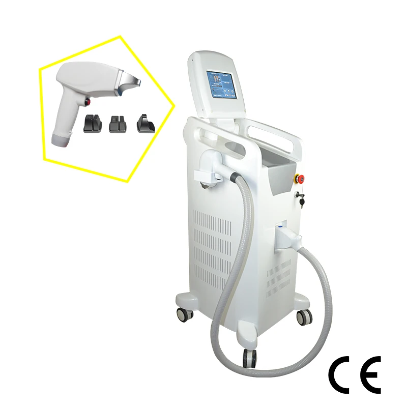

810NM Diode Laser permanent hair removal HP810 with 3 different spots size