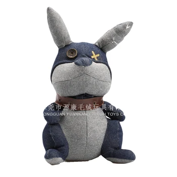 black bunny plush