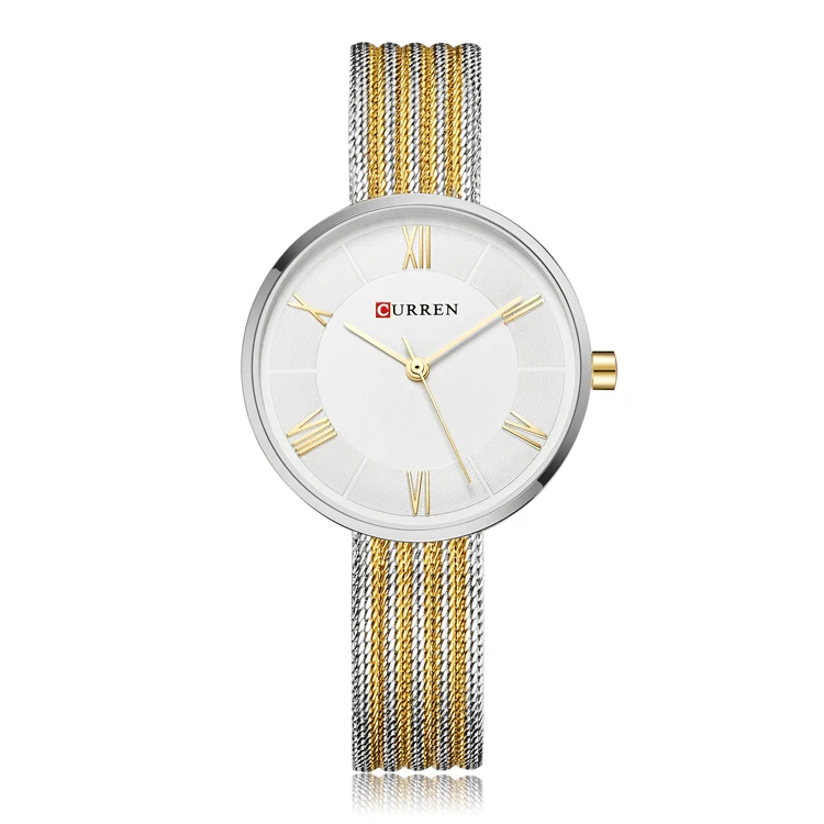 

CURREN Women Watch 2018 New Design Quartz Top Brand Luxury Fashion Ladies Bracelet Watch, N/a
