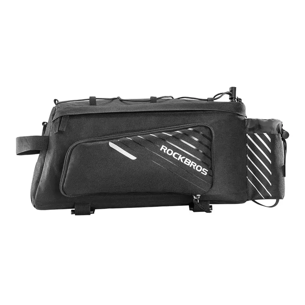 

Bike Cycling Travel Bag Luggage Carrier Bicycle Rear Rack Seat Pannier Bag, Black