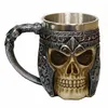 Zogifts Novelty Halloween Bar Party KTV Theme Restaurant 3D Skeleton Cup with Handle for Beer Coffee Men