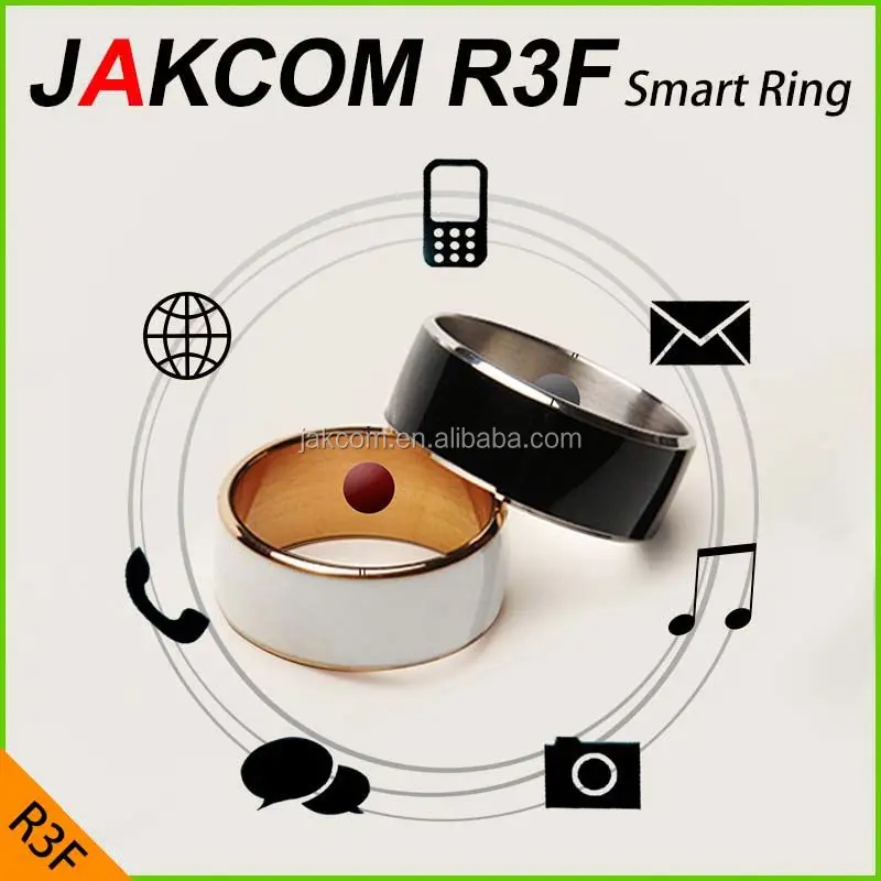 

Wholesale Jakcom R3F Smart Ring Consumer Electronics Mobile Phone Accessories Mp3 Latest Technology Celular Android, Black and white