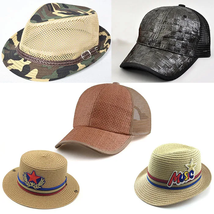 unisex cowboy hat straw hat bulk hard straw cowboy hats 1.jpg