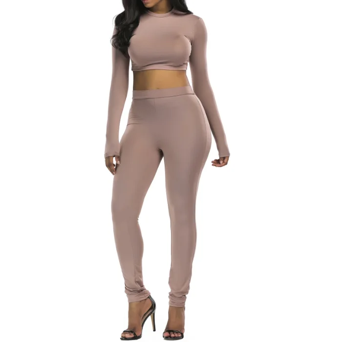 
Fashion Long Sleeves Women Jumpsuits New Design Causal Sport Playsuits White Sexy Ladies Jumpsuits 