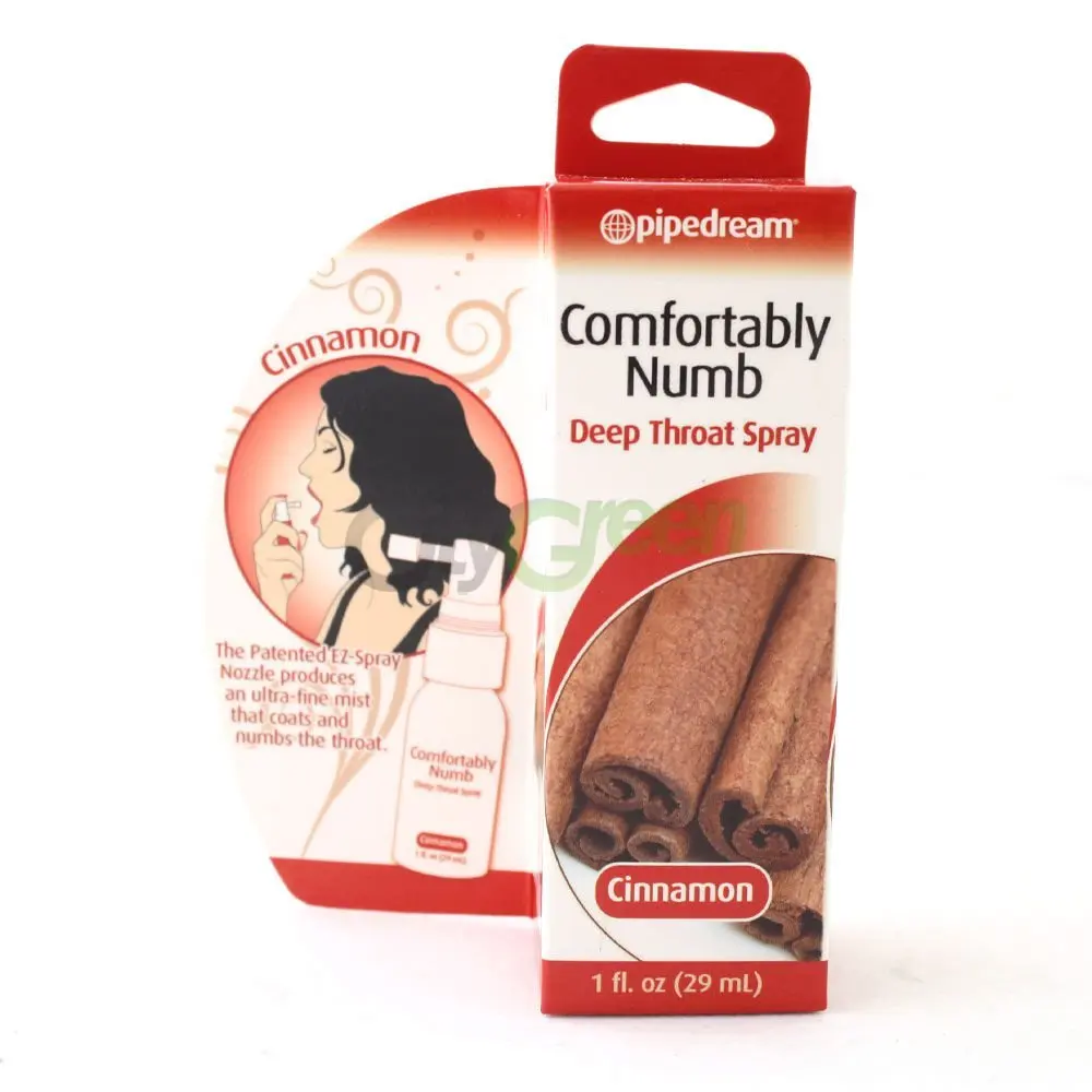 Buy Comfortably Numb Deep Throat Spray Cinnamon In Cheap Price