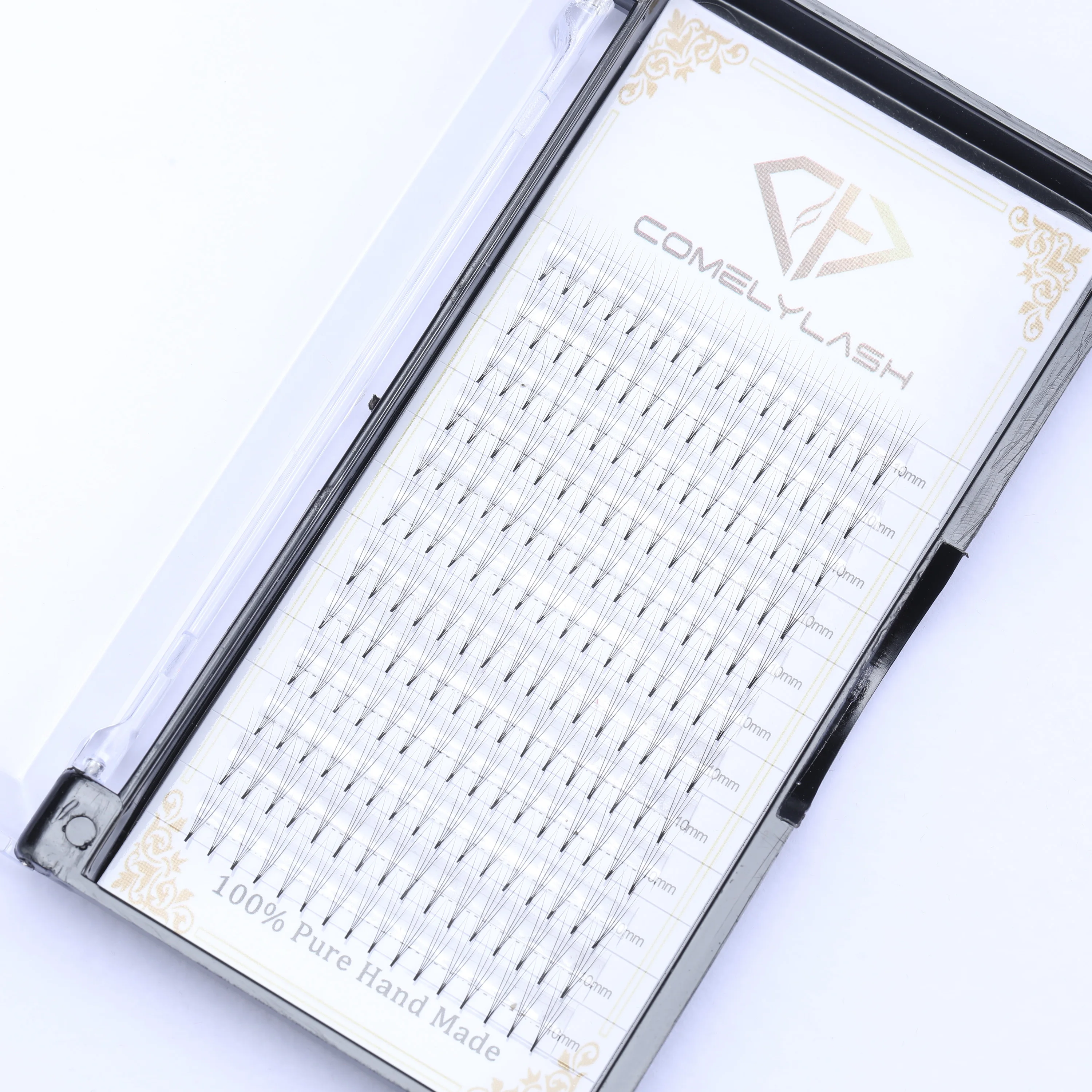 

Short Stem Premade Fans 4D Volume Lashes Extension Professional Cils Volume Eyelashes, Natural black