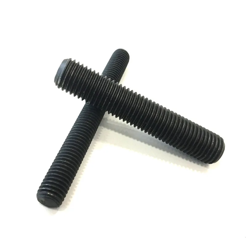 
black color astm a193 grade b7 stud bolts 