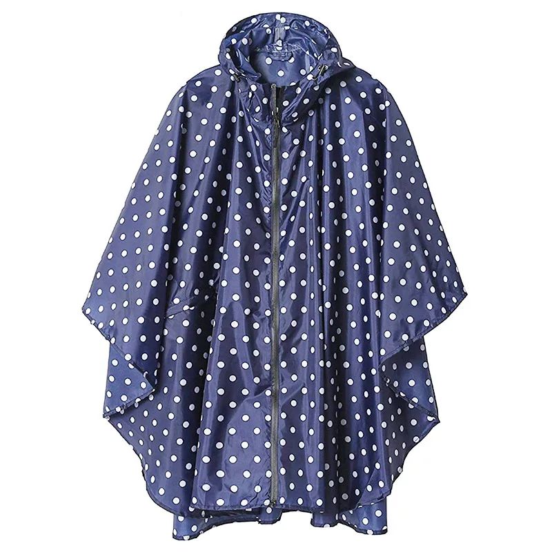 

Outdoor lightweight foldable raincoat EVA eco-friendly fashion Women hooded poncho raincoat