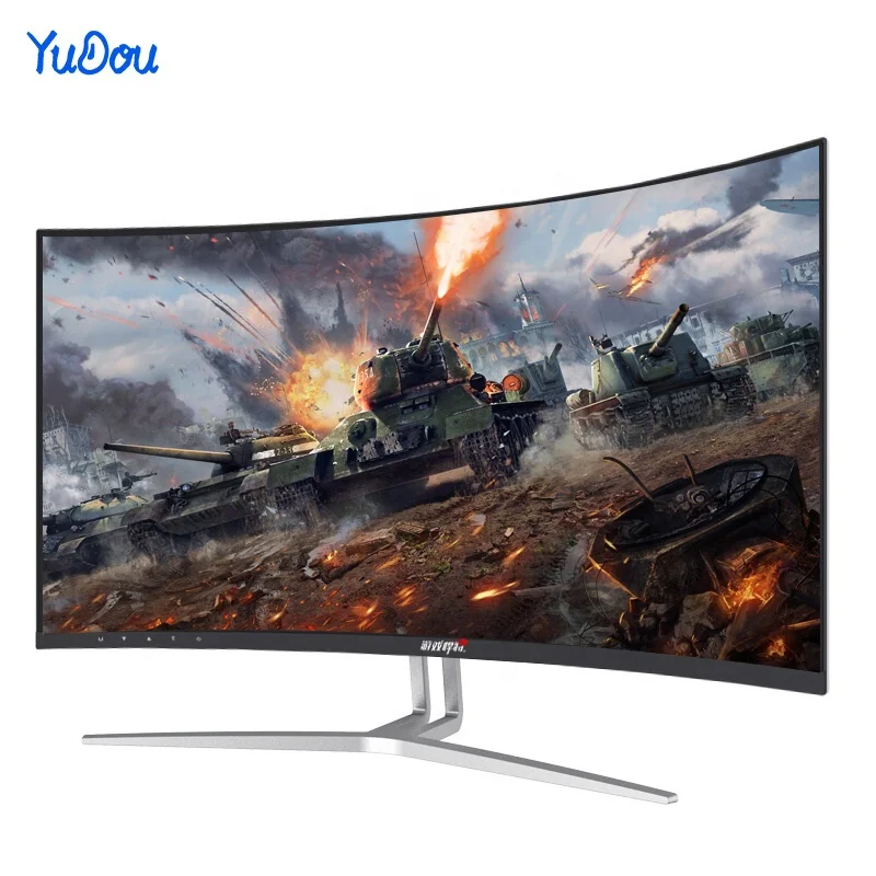 

2019 new design 27 inch gaming curved monitor 1080p 144Hz high quality gaming computer