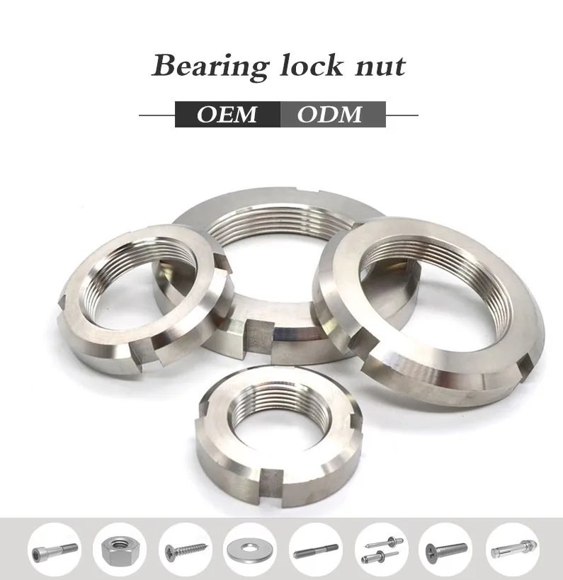 Din 981 Km Rolling Bearing Round Lock Nut Buy Km Lock Nut,Lock Nut
