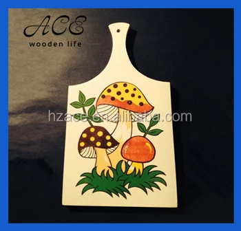 Wooden Cutting Board With Printing Pattern Kid Cut Pattern 