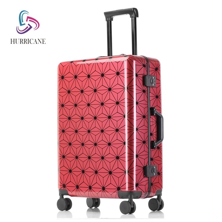 

Custom Portable Suitcase Red Diamond Carry On Abs Luggage, Customized