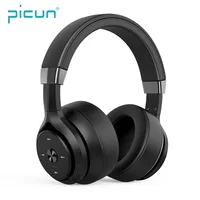

High Quality Picun Original Over-ear Dual Driver Microphone Super Bass Hi Fi Surround Bluetooth Headphones Wireless Headset