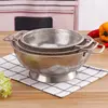Stainless Steel 5 Quart Colander Wire Mesh Strainer Colander Sieve With Handle For Kitchen Food Rice Vegetable