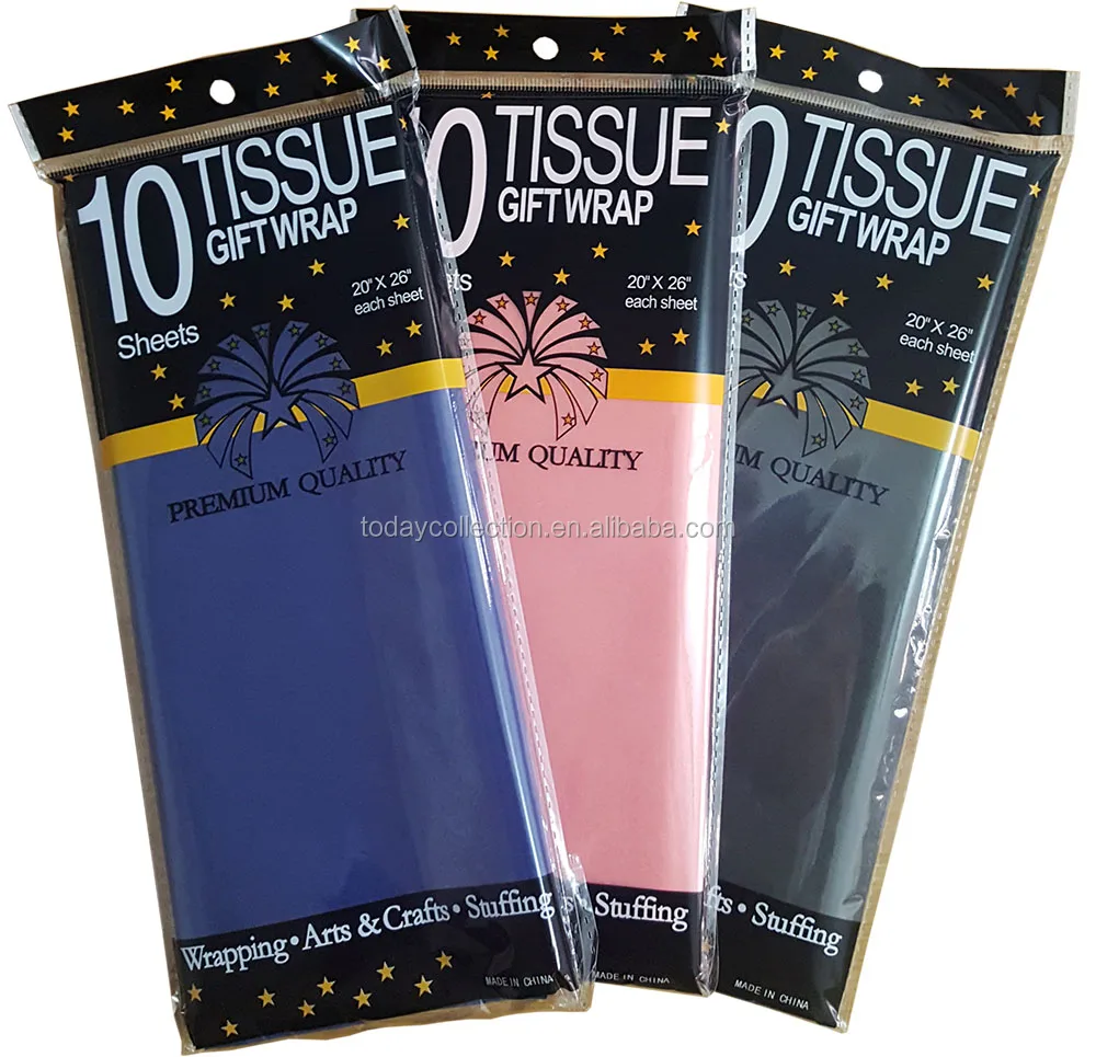 
Plain color tissue paper 