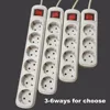 YOULIAN 3gangs schuko with 2 pin plug 16A 250V