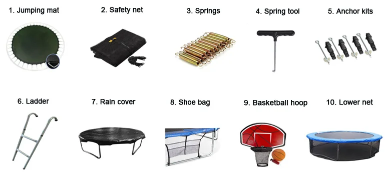 Mzone Jump Safe Spare Parts Trampoline Cover Pad For Replacing - Buy Trampoline Frame Cover 