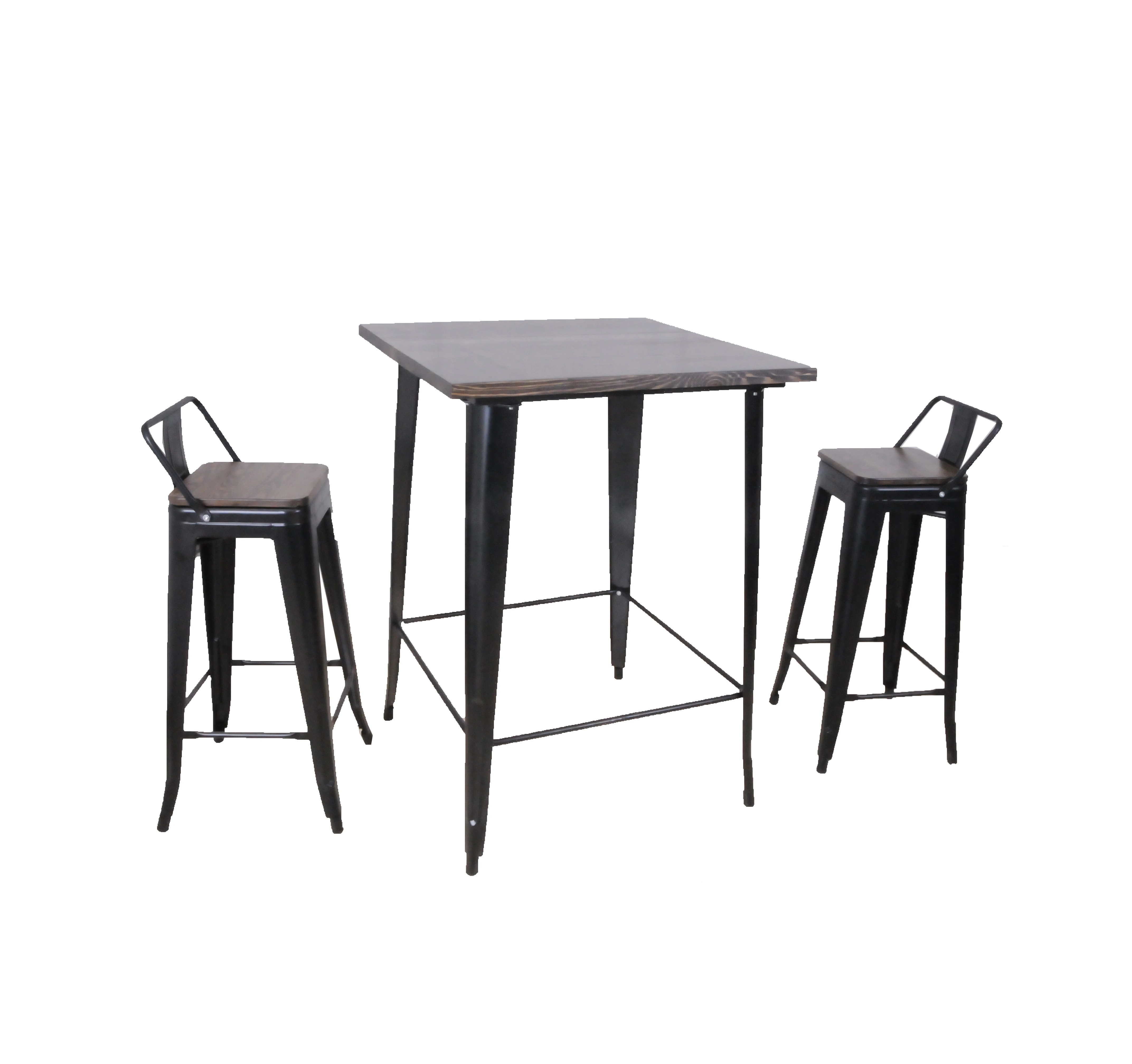 
new design outdoor furniture outdoor table metal table and chair for sale 