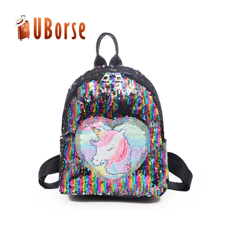 
Lovely Kids School Bags Custom Travel Small Backpack Cheap Fashion Sequin Jelly Girl Backpack 
