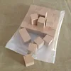 35pcs pack 1.5inch Blank Plain Wood Cube Stacking Blocks Children Game Cubes