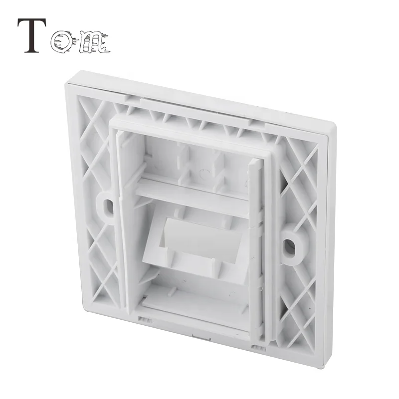 MB-15-02 Network RJ45 single/double ports Faceplate (4).jpg