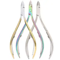 

2019 Hot Selling Professional Manicure Tools Stainless Steel Rainbow Cuticle Nail Clipper / Nail Nipper/Nail Cutter