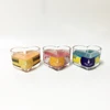 Heart Shape Glass Candles Scented Heart Candles