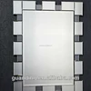 Sterling industries rectangular wall mirror with block shaped frameless design