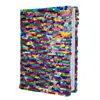 Custom Design High Quality A4 A5 Sequin Book Covers Colorful Sequin School Book Covers Diary Covers
