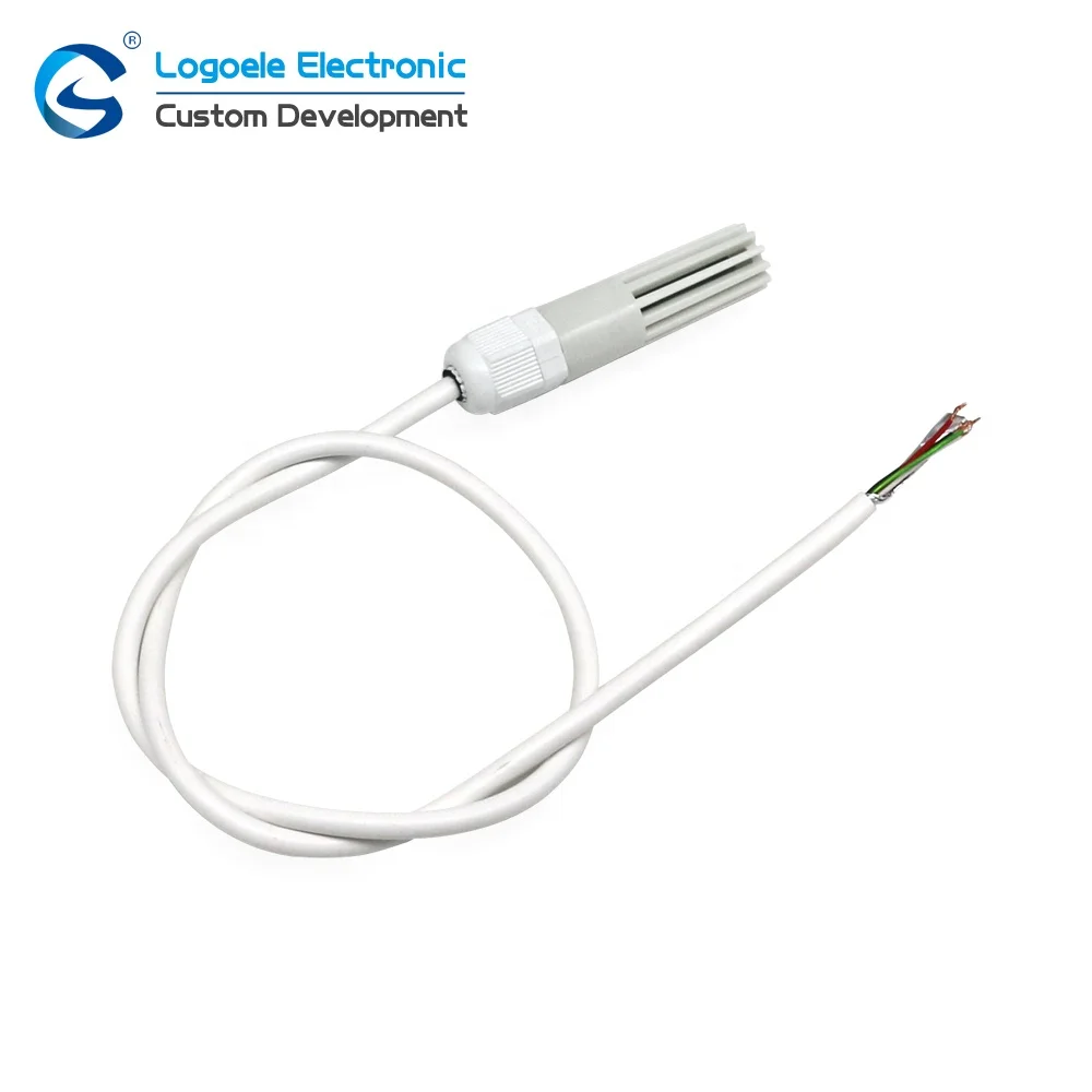 OEM ODM الزراعية الدفيئة الإخراج الرقمي درجة الحرارة كاشف وحدة عالية Rs485 Modbus مستشعر درجة الحرارة والرطوبة